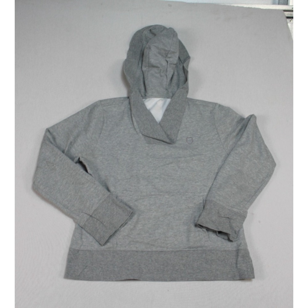 New Balance Women Gray Sweater Hooded Long Sleeve Casual Size XL